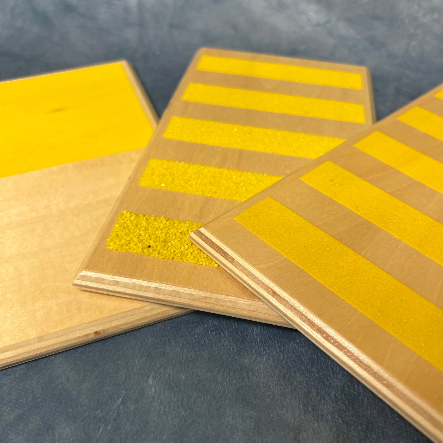 Rough and smooth boards